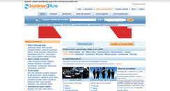 Desktop Screenshot of inchirieri24.ro