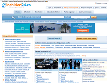Tablet Screenshot of inchirieri24.ro